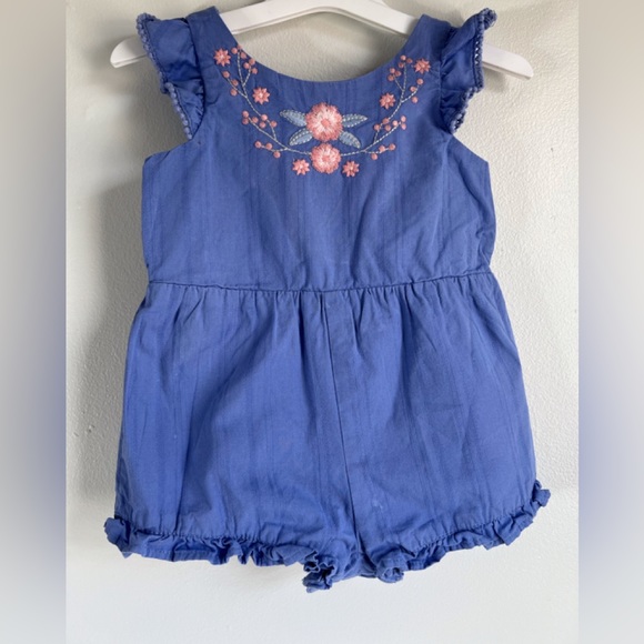 Rachel Zoe Baby Girl Bubble Romper - Picture 5 of 5